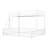 Twin XL Over Queen Bunk Bed - Convertible & Heavy Duty Metal Frame-1263812780