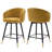  26" Swivel Upholstered Counter & Bar Stool with Metal Frame-88757677
