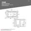 Baignoire de trempage 60" x 32" Aspen-23011781-23011782