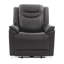 Fauteuil inclinable électrique oscillant double chauffant Evitts-2039099275