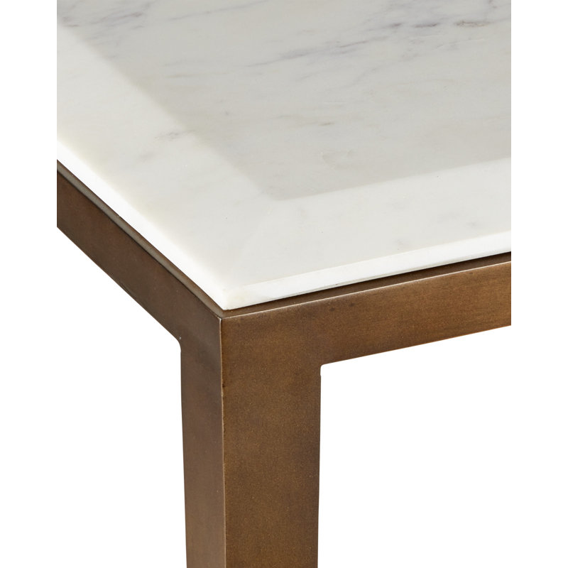 Oblique 60'' W Marble Console Table