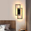 2-Light 40.5Cm Black LED Flush Mounted Sconce