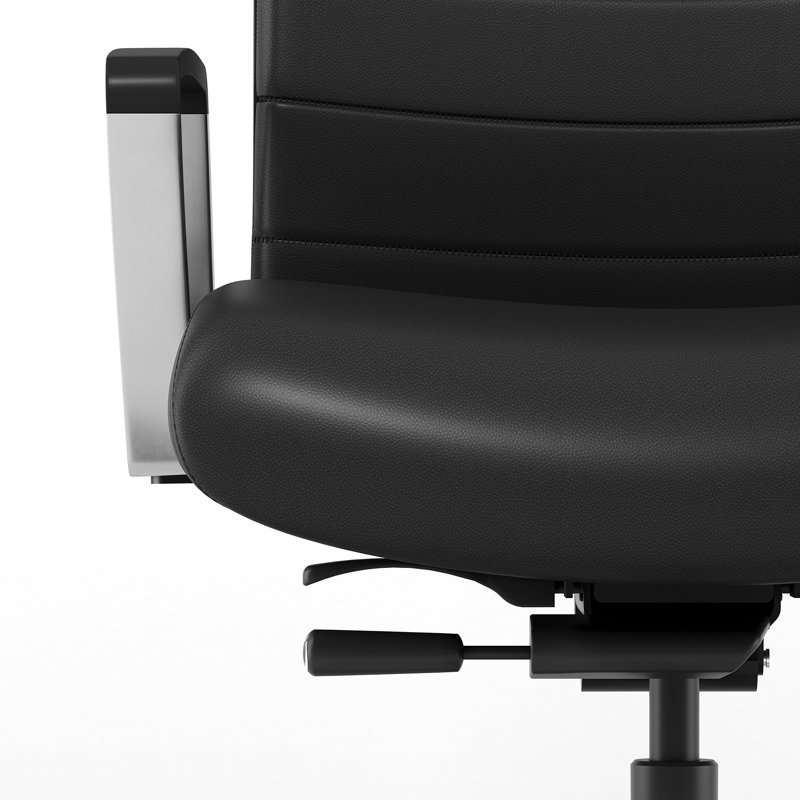 Margot High-Back Executive Chair from 9to5 Seating, Black, Black