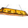 Rustic Lodge 9 - Light Antique Copper Pool Table Lights Pendant