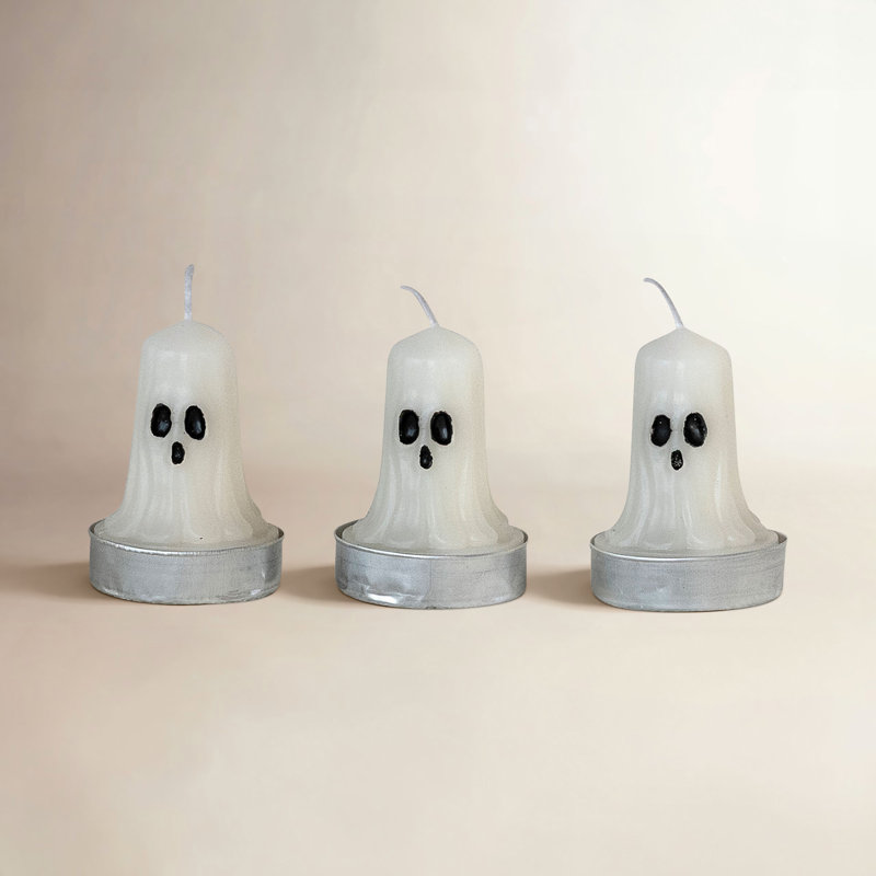 Ghost-Shaped & Tealights Set