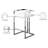 Isam Upholstered Counter Stool with Metal Frame-2125749255