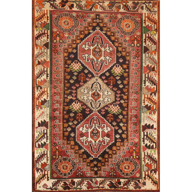 Tapis traditionnel tribal rétro 3 x 5
