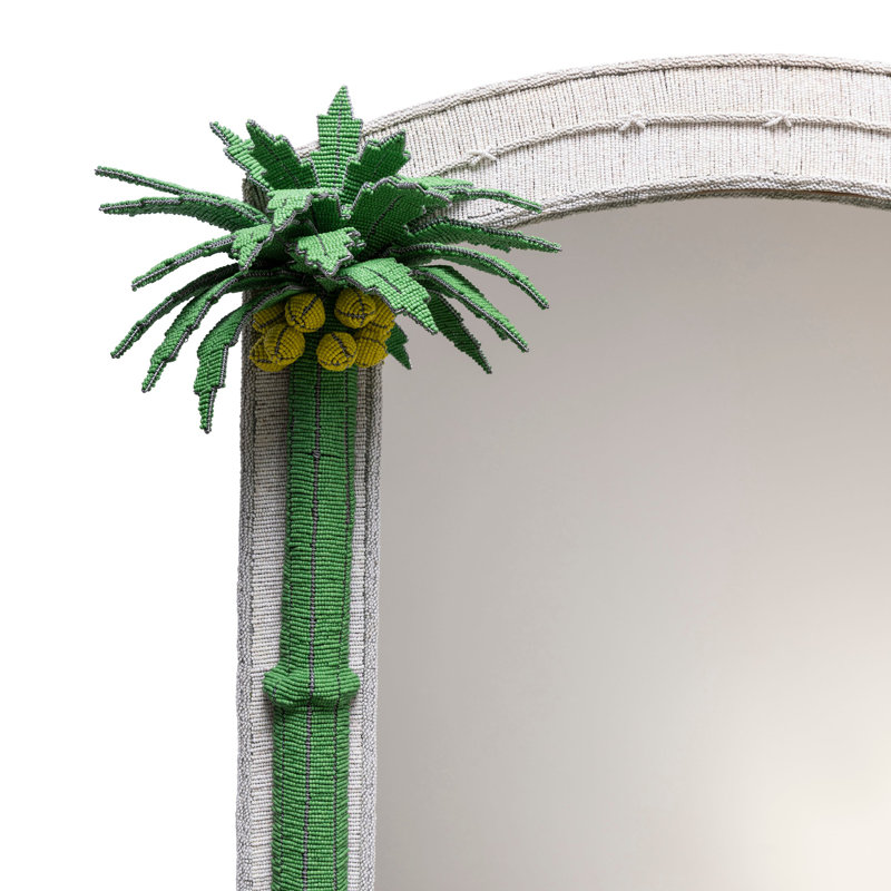 King Palm Mirror, 57" x 36"