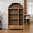 75" Tall Arched Storage Display Cabinet-1887287333