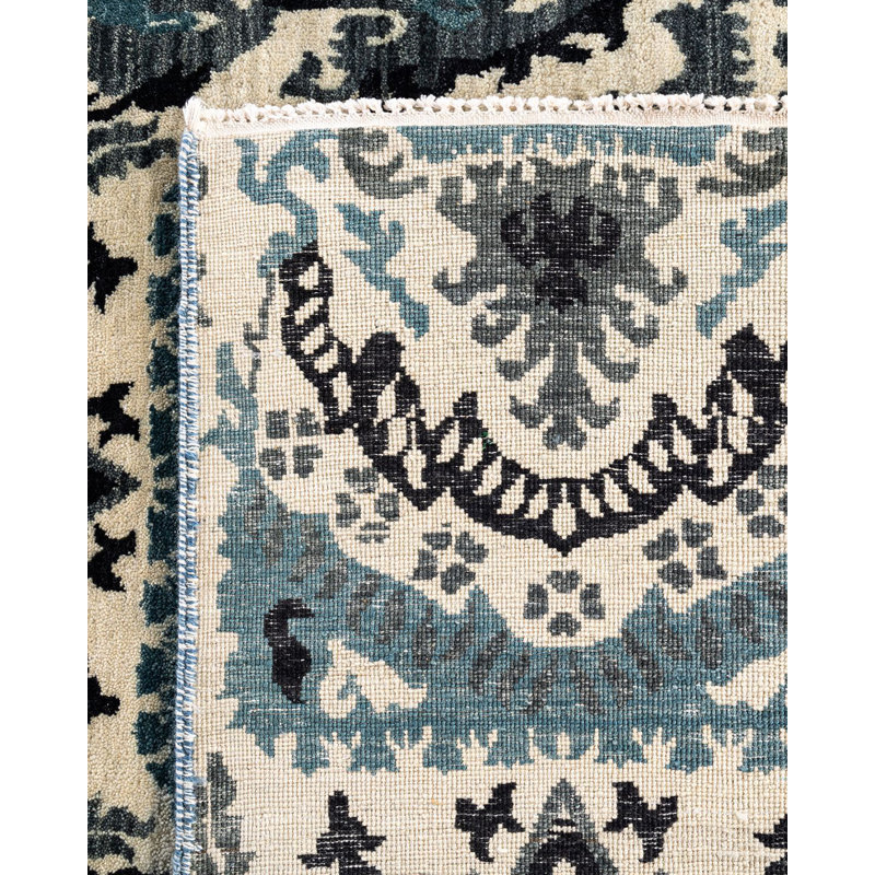 Overdyed One-of-a-Kind 8' 1" X 10' 1" Hand Knotted Area Rug