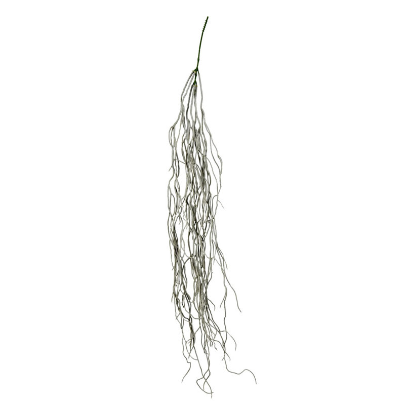 Plante grasse artificielle de 37 po, gris