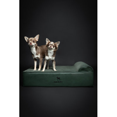 Giant Dog Bed XXL  Orthopedic Dog Beds, Eggshell Memory Foam Infused with Cooling Gel, Waterproof, Machine Washable, Includes Inner Cover (Faux Leather)