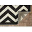 Tapis à chevrons gris anthracite-419010391