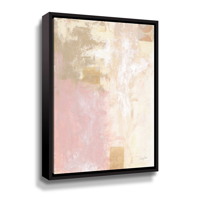 Après-midi VI - peinture sur toile, H 48 po x l 36 po x P 2 po, Cadre flottant noir