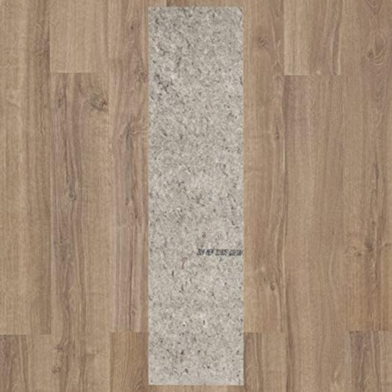 Coussin de tapis antidérapant 2 po x 20 po avec coussin antidérapant à double surface de 1/4 po + pince en caoutchouc - Sécuritaire pour tous les planchers