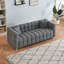 Canapé confortable en molleton avec coussins décoratifs et fabrication robuste pour la détente-1765747627