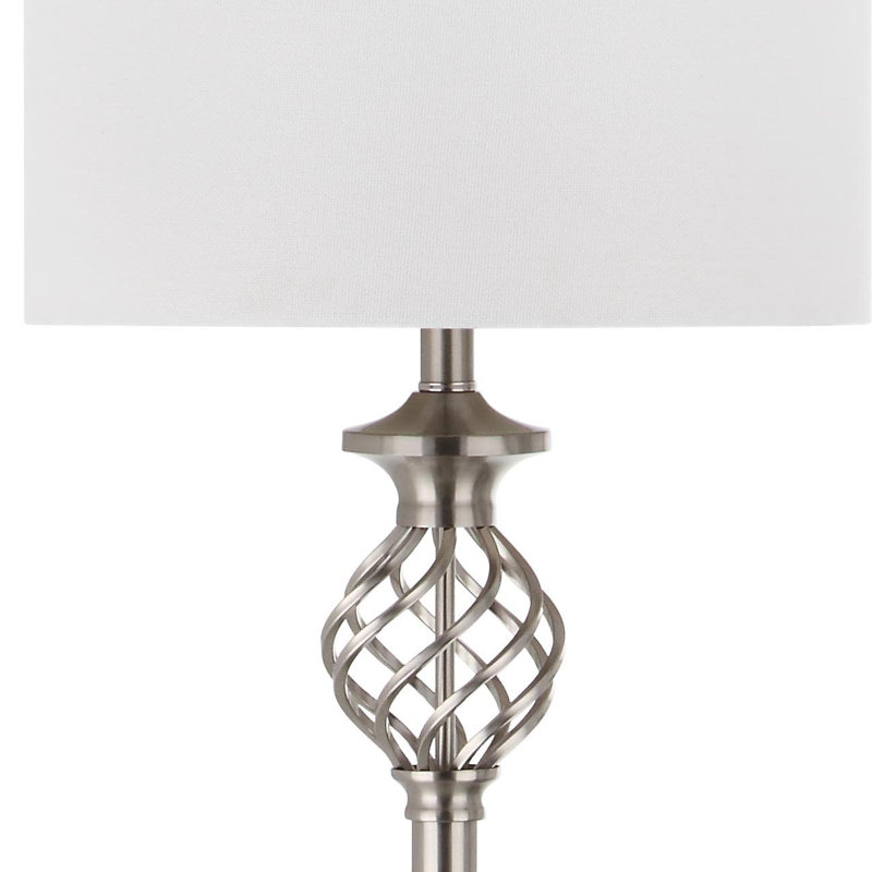 Marte 59.75'' Nickel Traditional Floor Lamp