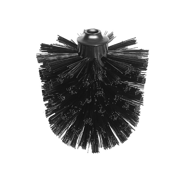 Sono Bathroom Toilet Brush - Black - Blomus