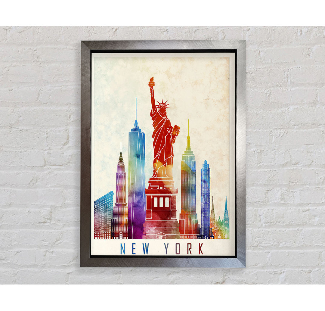 Regenbogen New York - Druck