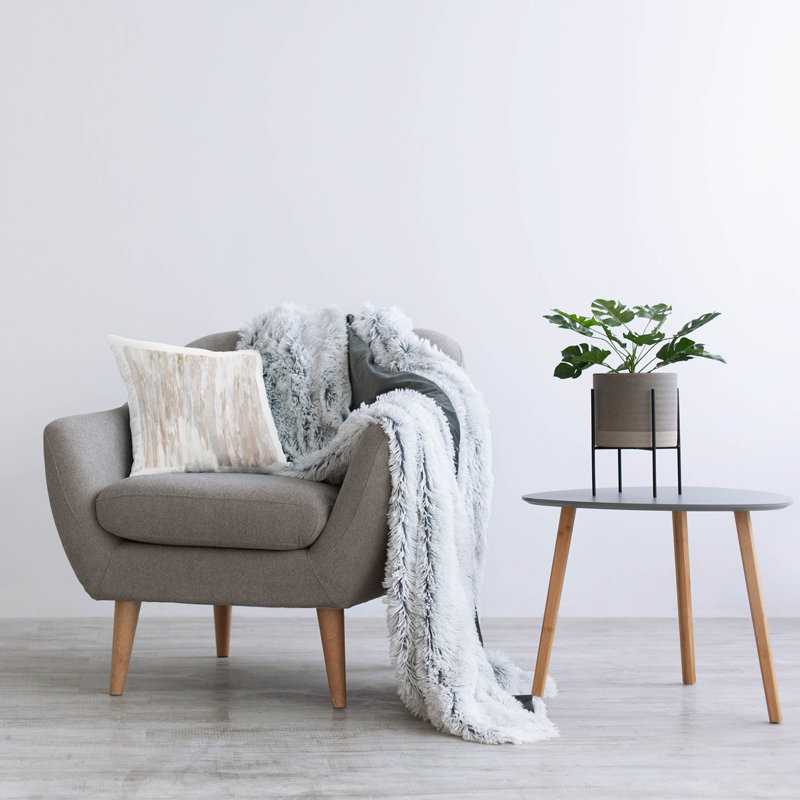 Polyester Throw Square Pillow Cover & Insert