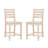 Sandra Solid Beech Wood 24" Seat Counter Stool-1434607167