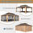 Classic Hardtop Gazebo – Perfect for Outdoor Living-114134367