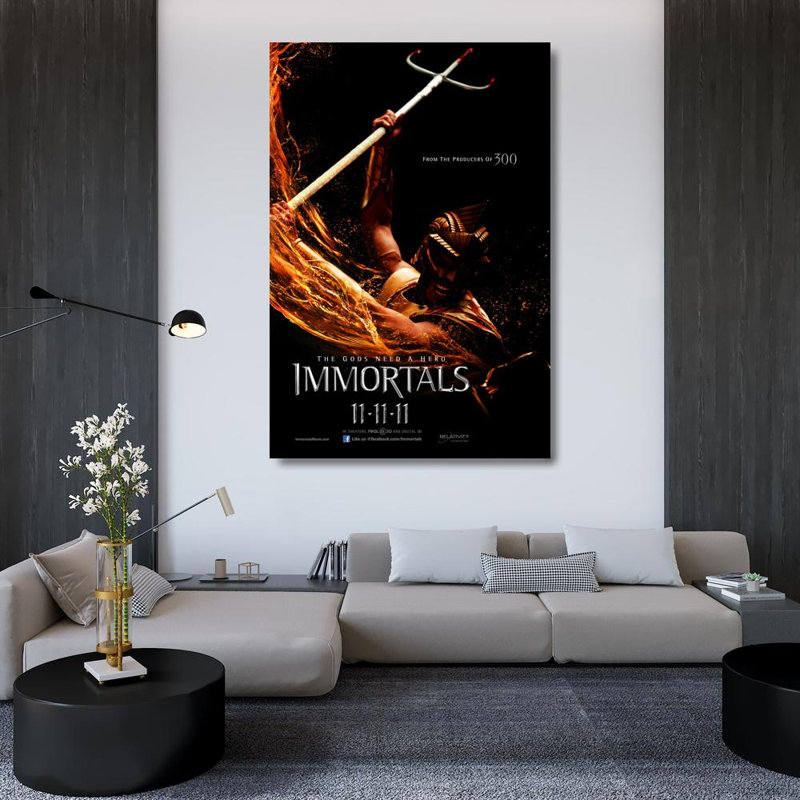 Immortels, H 48 po x l 32 po