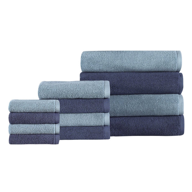 Harnish Plush Mulit-Size Set, Blue/Light Blue