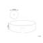 Latitude Run Athar 15mm L x 15mm W Ceramic Oval Sink-383105560