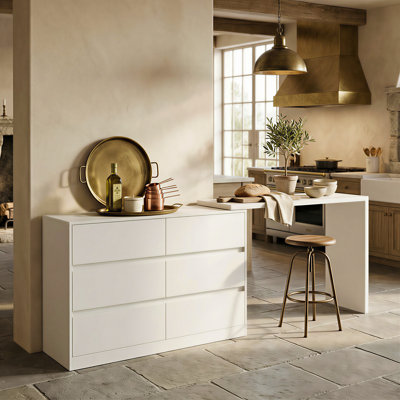 Armoire 6 tiroirs avec plateau mobile