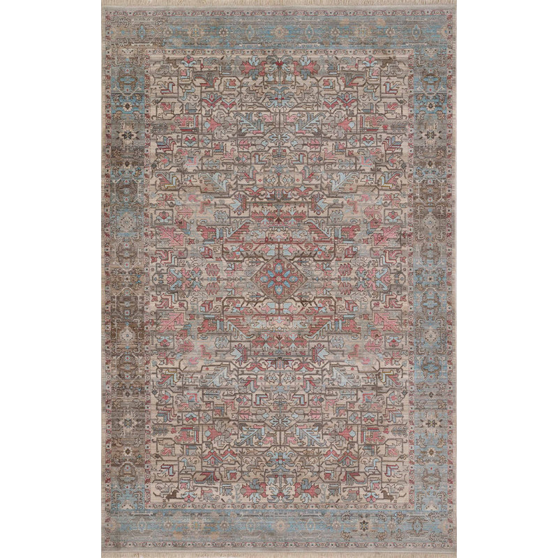 Tapis multicolore Karns, Rectangulaire 8 pi x 10 pi