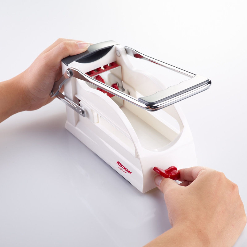 Westmark Multipurpose French Fry Cutter with Adjustable Stainless Steel Blades