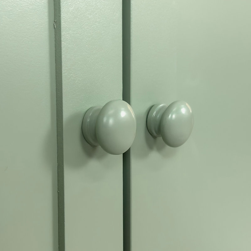 Console de rangement avec 4 portes, Vert menthe