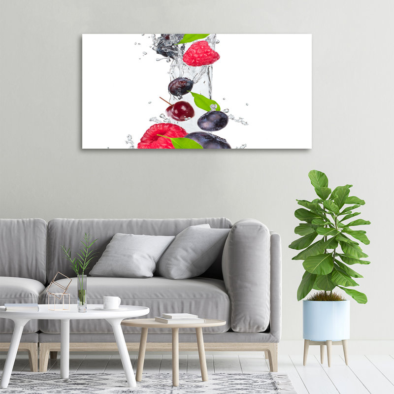 Fruit And Water - Wrapped Canvas Print