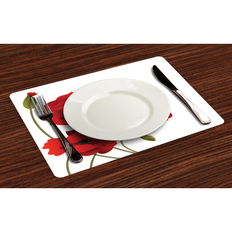 Johnny Flowers Petals and Buds Placemat