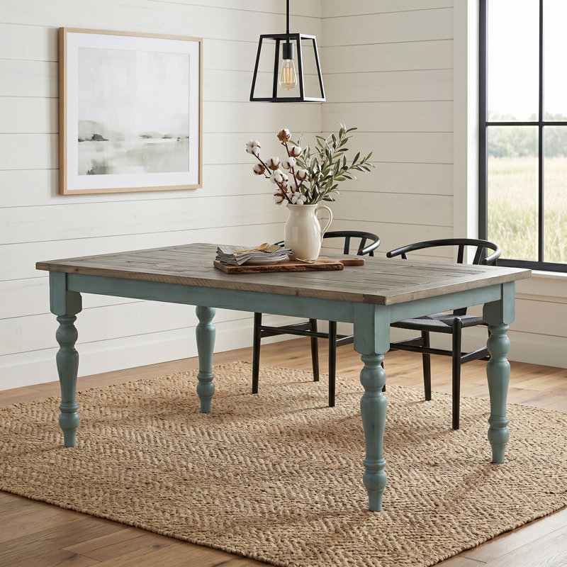 Cierra Solid Wood Base Dining Table