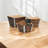 Cavorn Tapered Square Brown Planter Bucket-1937800478