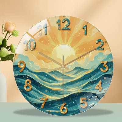 Horloge murale 12 po