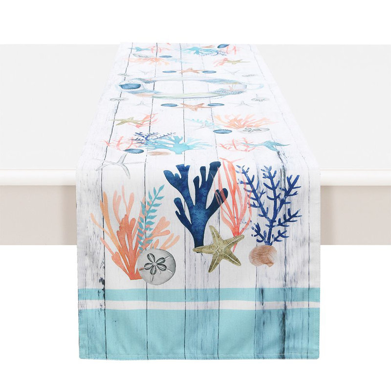 Chemin de table Coastal Reef, 13 po x 72 po