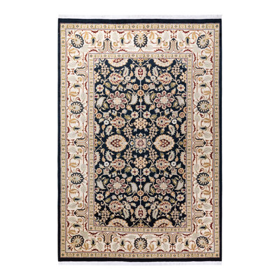 One-of-a-Kind 6'1" X 9' Hand Knotted Area Rug