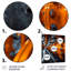 Orange orange Powerhouse Pulse Power Plant II - Power Plants, impression d'art mural-95522374-95522381