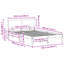 Vidaxl Bed Frame With Headboard Solid Pine Wood-113970883-113970888