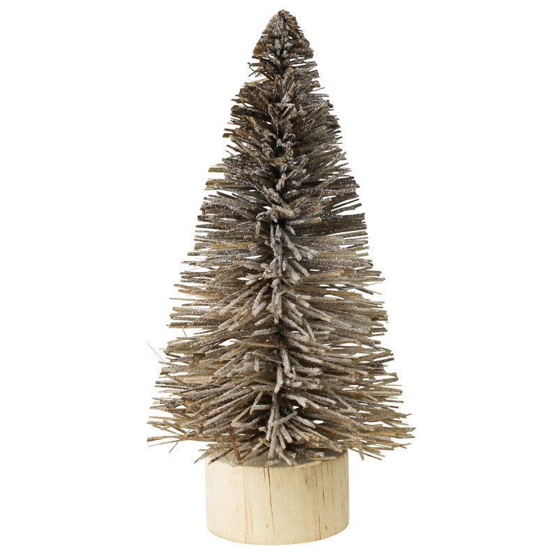 Bottle Brush Tree with Glitter