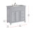 Otto 36'' Single Bathroom Vanity with Top-25615303-25615304