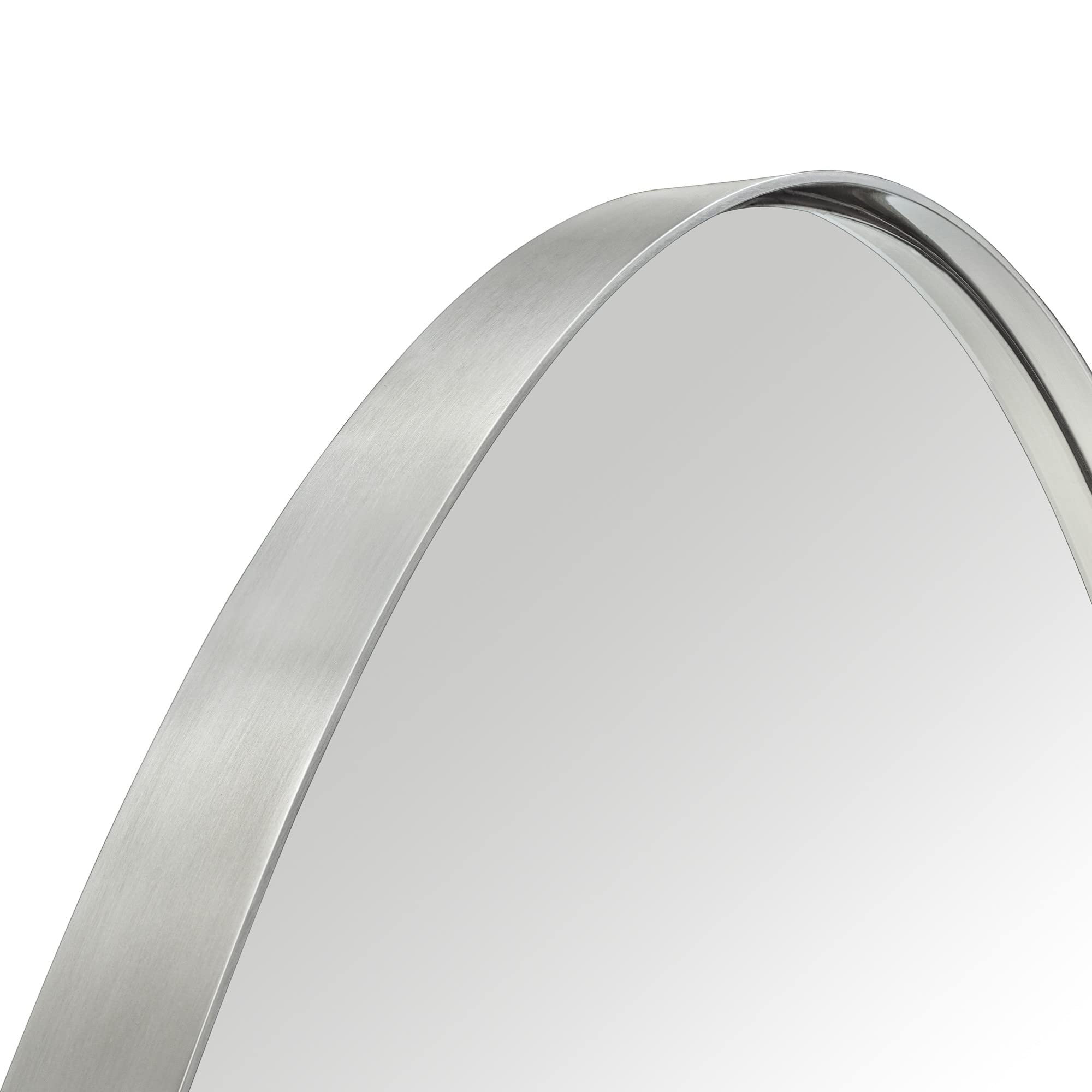 Recessed Medicine Cabinet, Brushed Nickel, 28.3" H x 16" W x 4.96" D