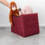 Ewaoluwa 38cm Wide Square Solid Colour Ottoman with Storage-1632627492