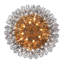 Wesham 16 Light Aged Brass Flush Mount-1580993316-1580993337