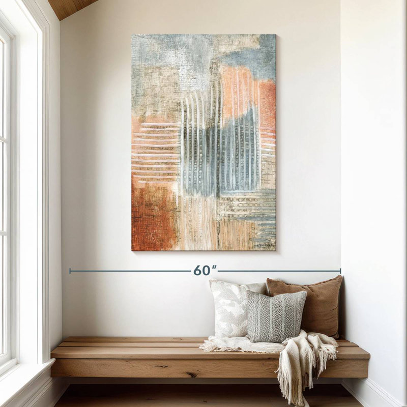 Avery Summer Rust I, 48" H x 32" W