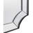 Minuette Glass Tile Edge Scalloped Bathroom Vanity Mirror | Stainless Steel Framed-1050905678-1039985438