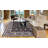 Tapis noir Mahal-70084403